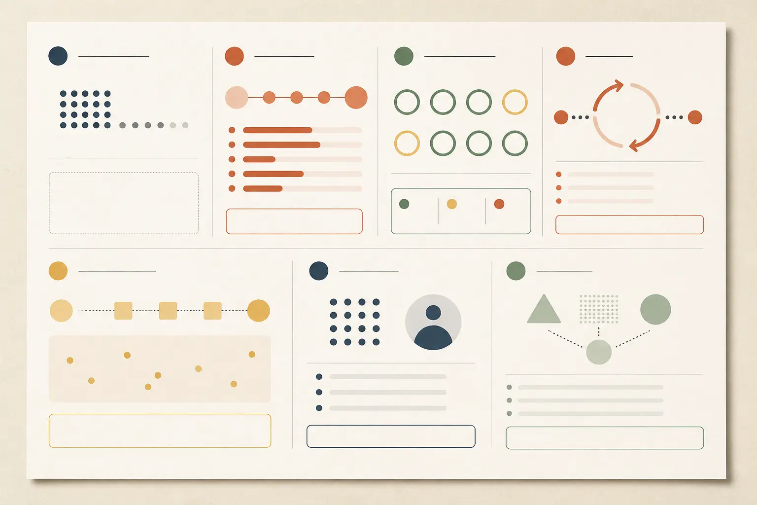 Illustration of a baseline worksheet comparing volume, cycle time, quality, rework, and review effort before automation
