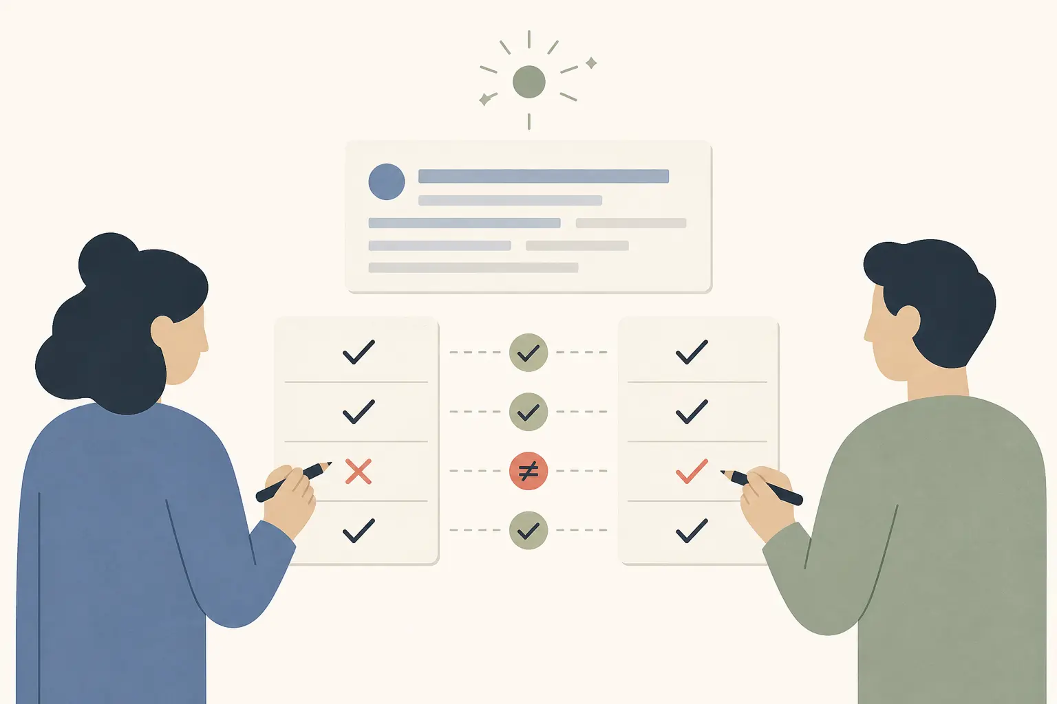 Rubric calibration before automated scoring