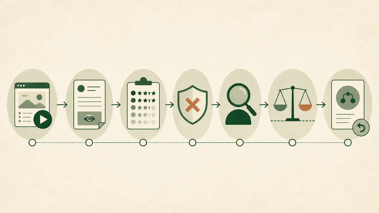A seven-step observation sprint from customer job replay to a reversible AI decision