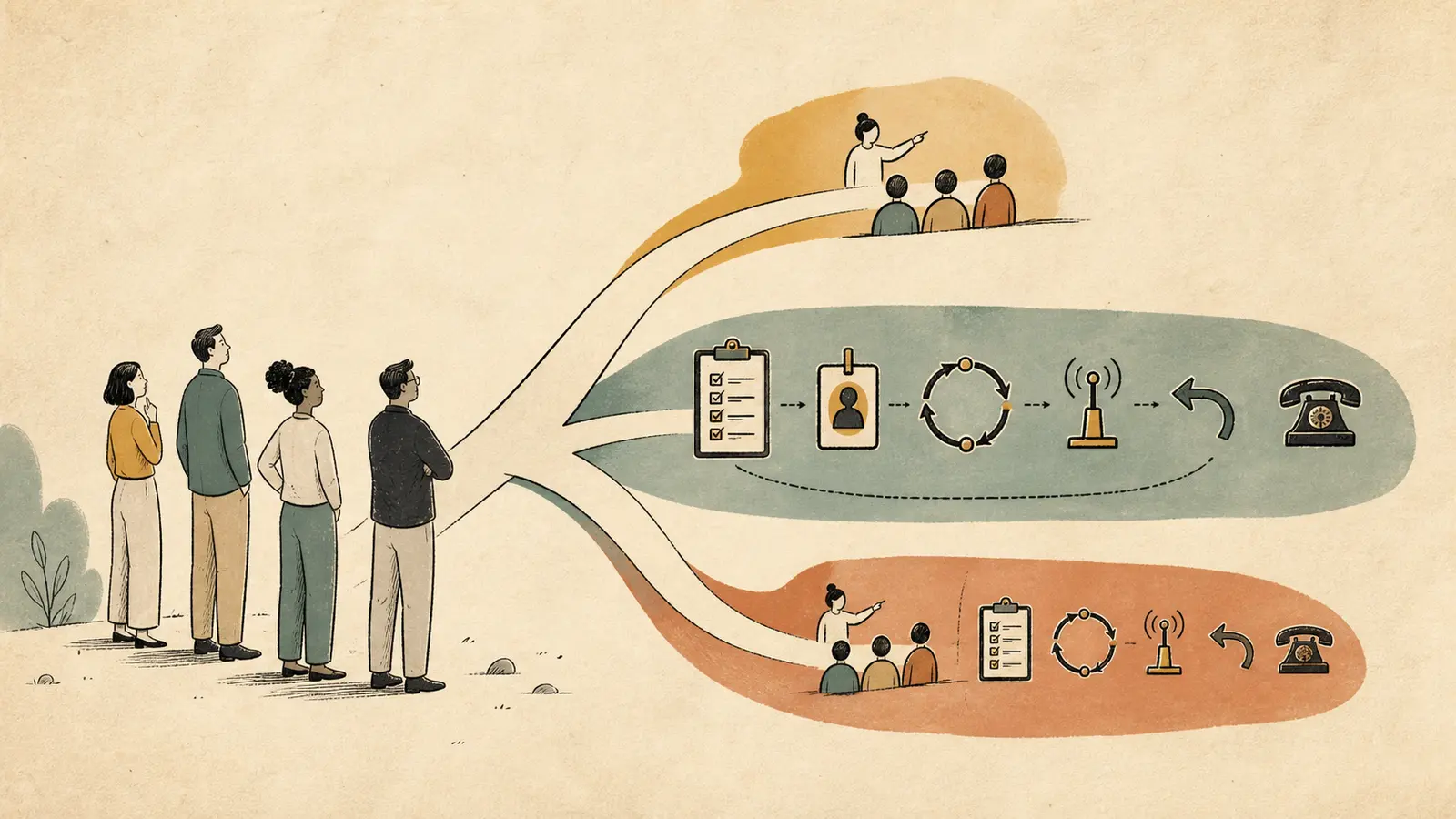 Illustration of one read-only MCP tool passing through identity, policy, limits, and audit boundaries