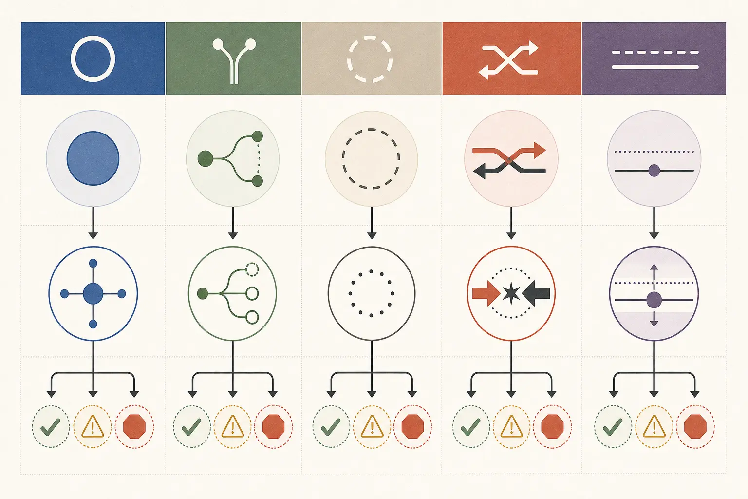 Illustration of a representative AI agent proof of concept case matrix