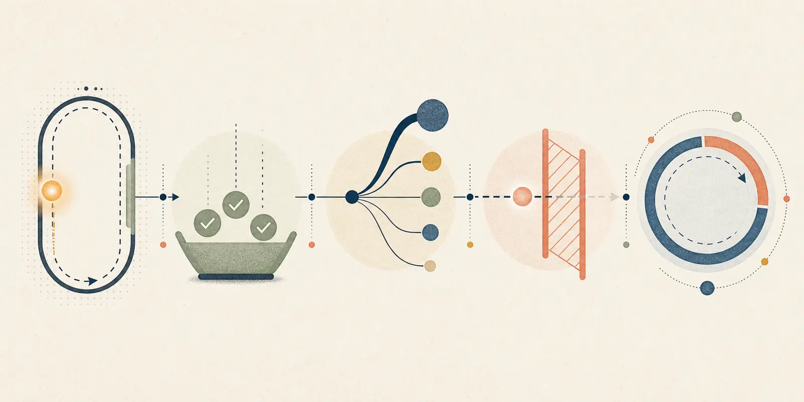 Illustration of AI agent budget telemetry and outcome metrics