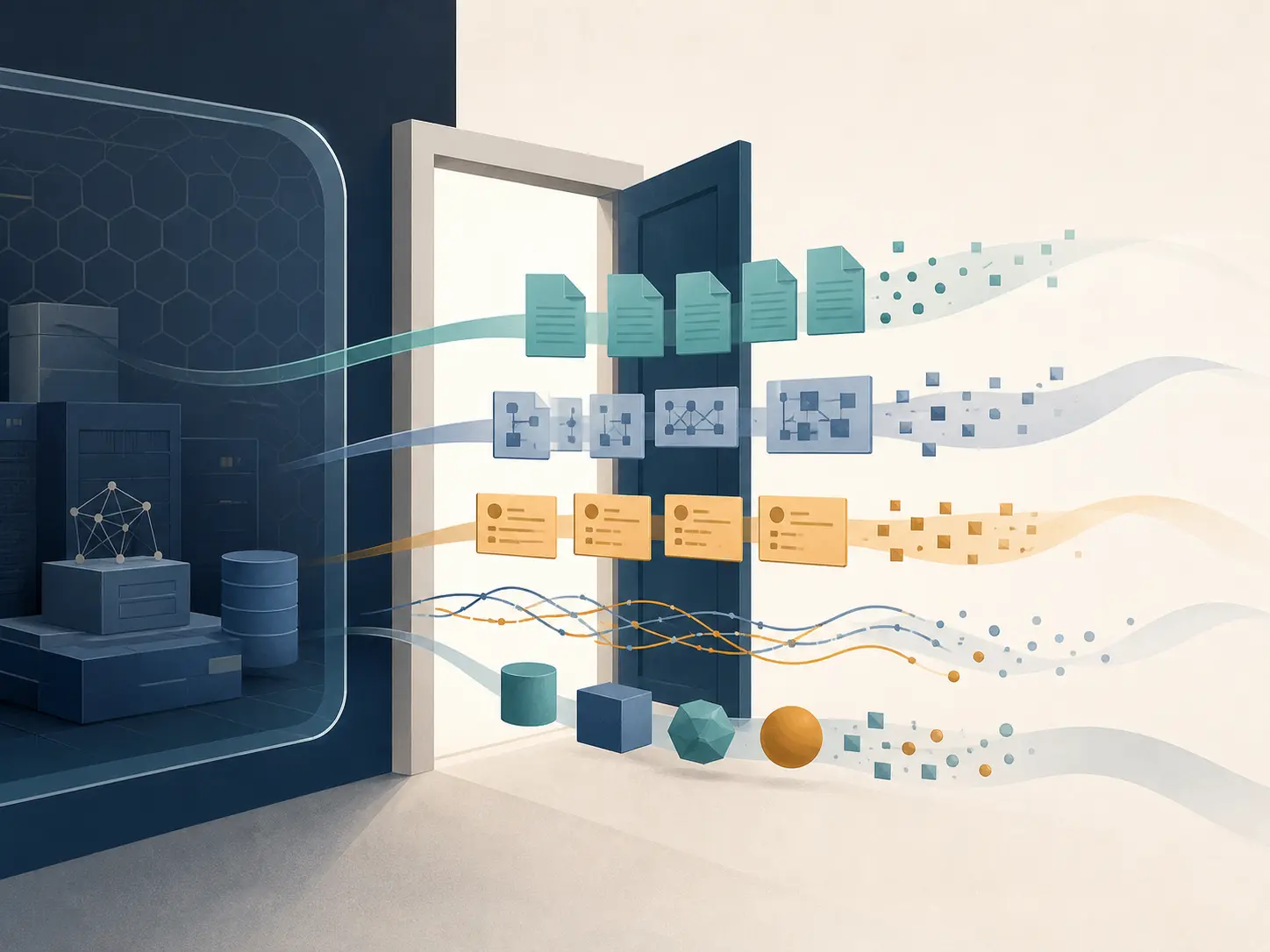 Portable agent policies, tools, tests, traces, and data prepared for a future vendor change
